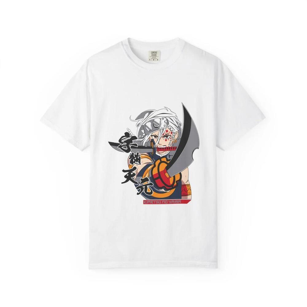 Samurai Skull Warrior T-Shirt Asian Sword Art, Graphic Tee